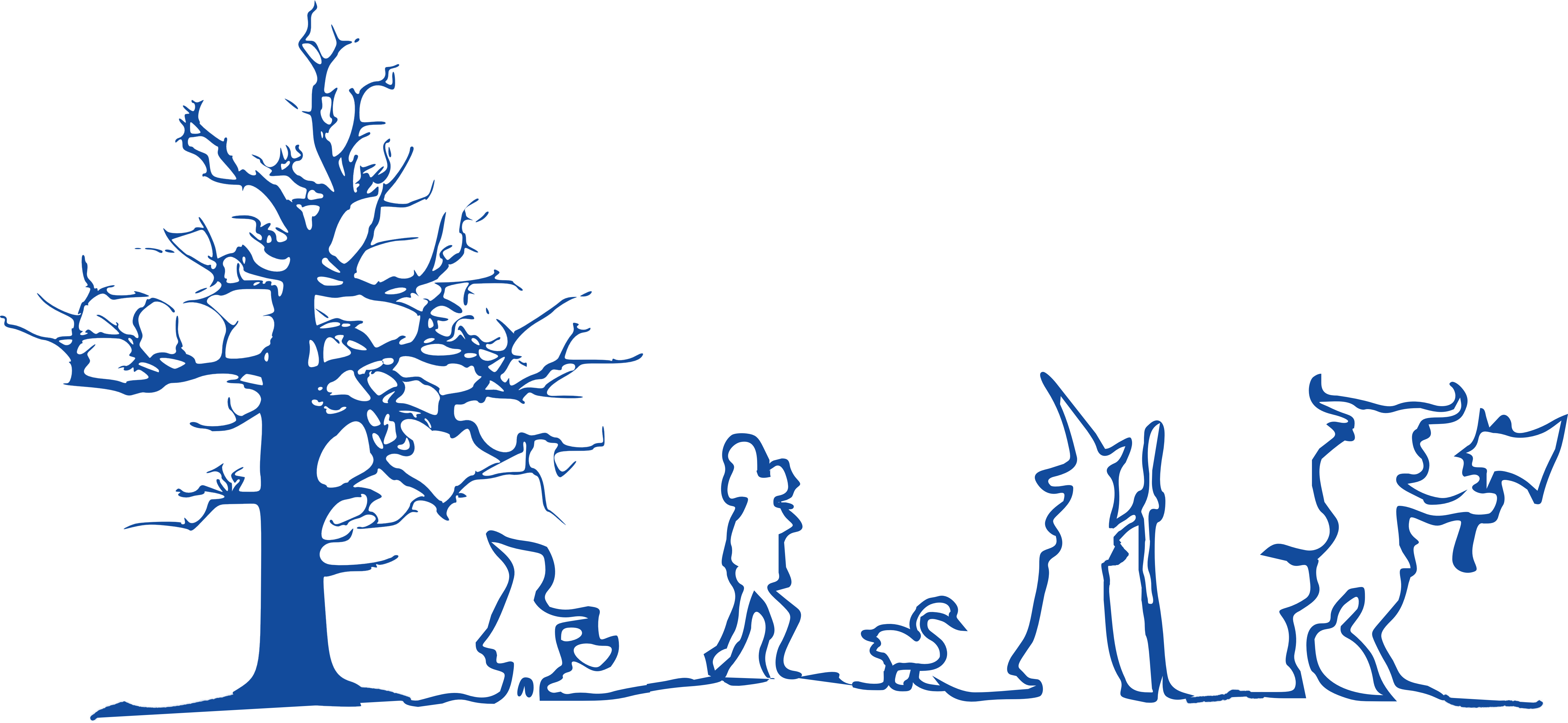 Evolutionary Tree Silhouette