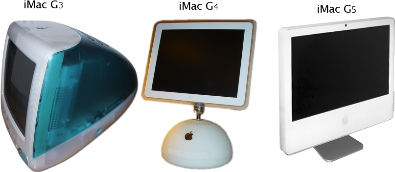 Imac History - Imac G3 G4 G5, HD Png Download PNG image with a transparent background, free high-resolution download