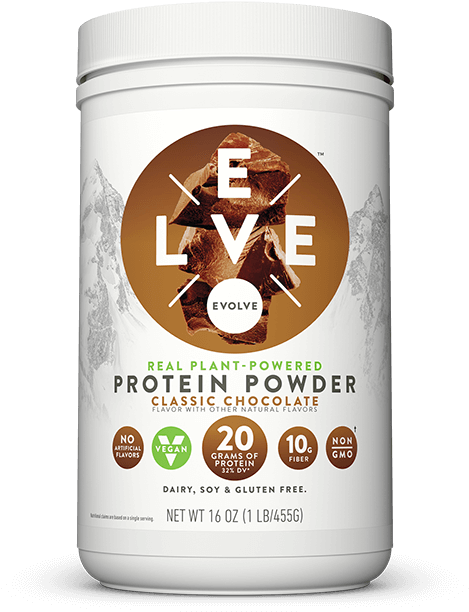 Evolve Plant Based Protein Powder Chocolate