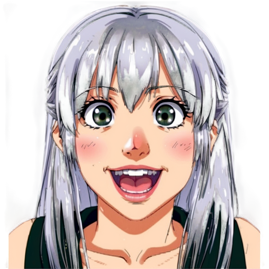 Excited Anime Face Png 72