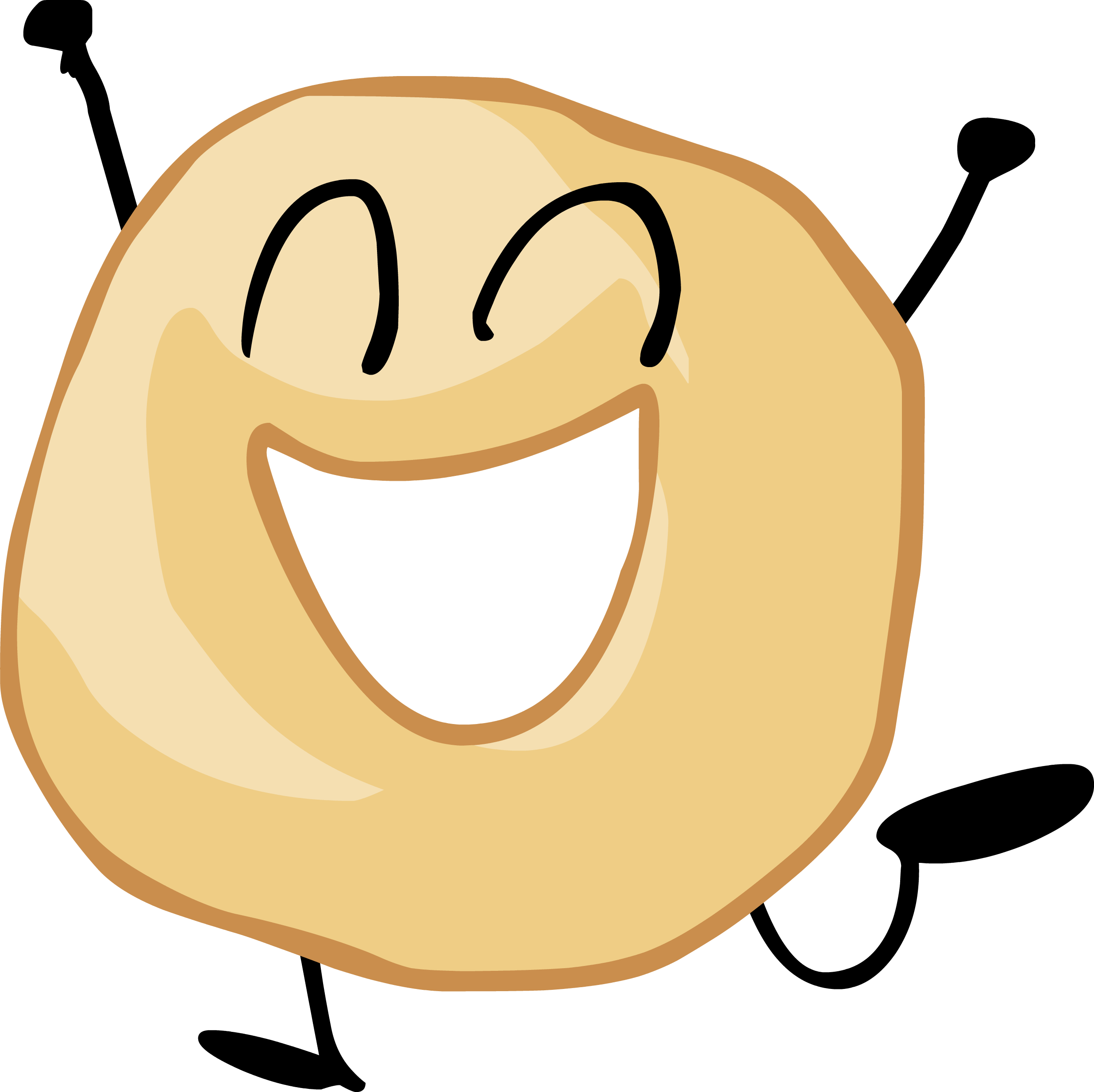 Excited Cartoon Face Graphic