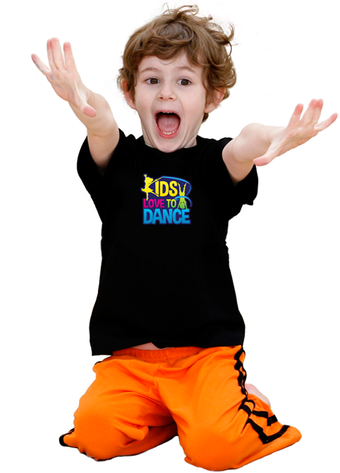 Excited Child Dancing