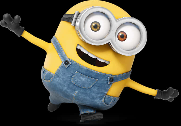 Excited Minion Pose