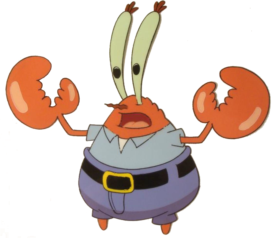 Mr Krabs Transparent Background , Png Download - Mr Krabs White Background, Png Download PNG with transparent background