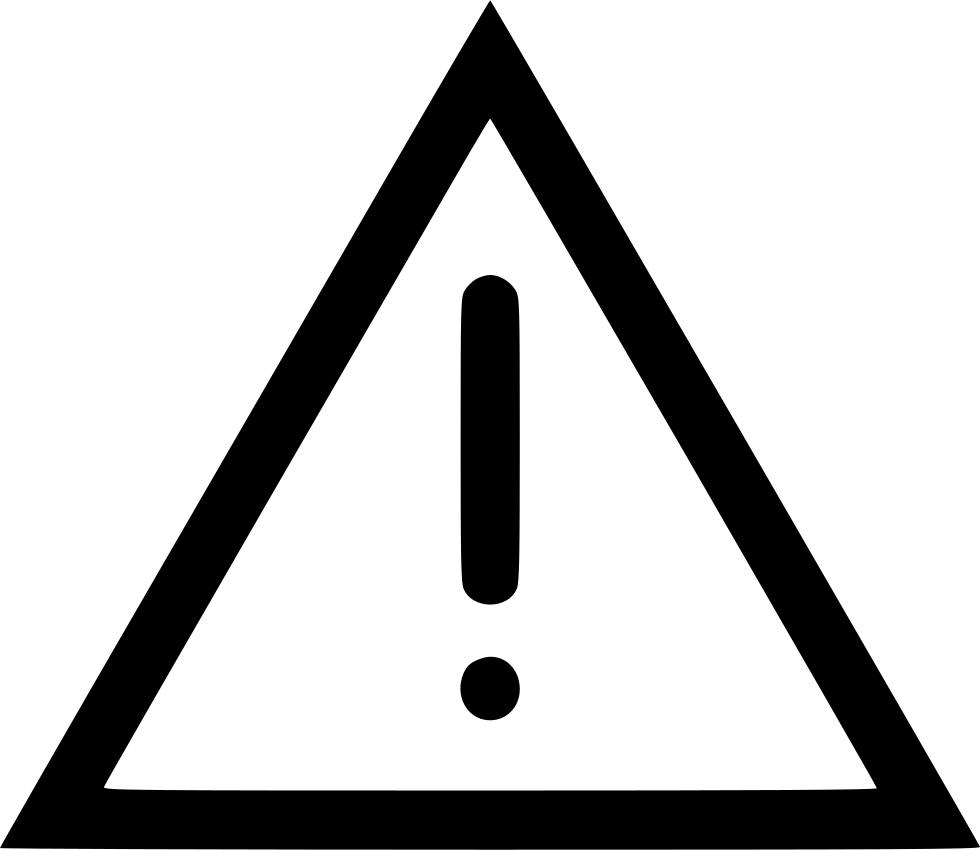 Alert - Exclamation Mark Triangle, HD Png Download PNG with transparent background