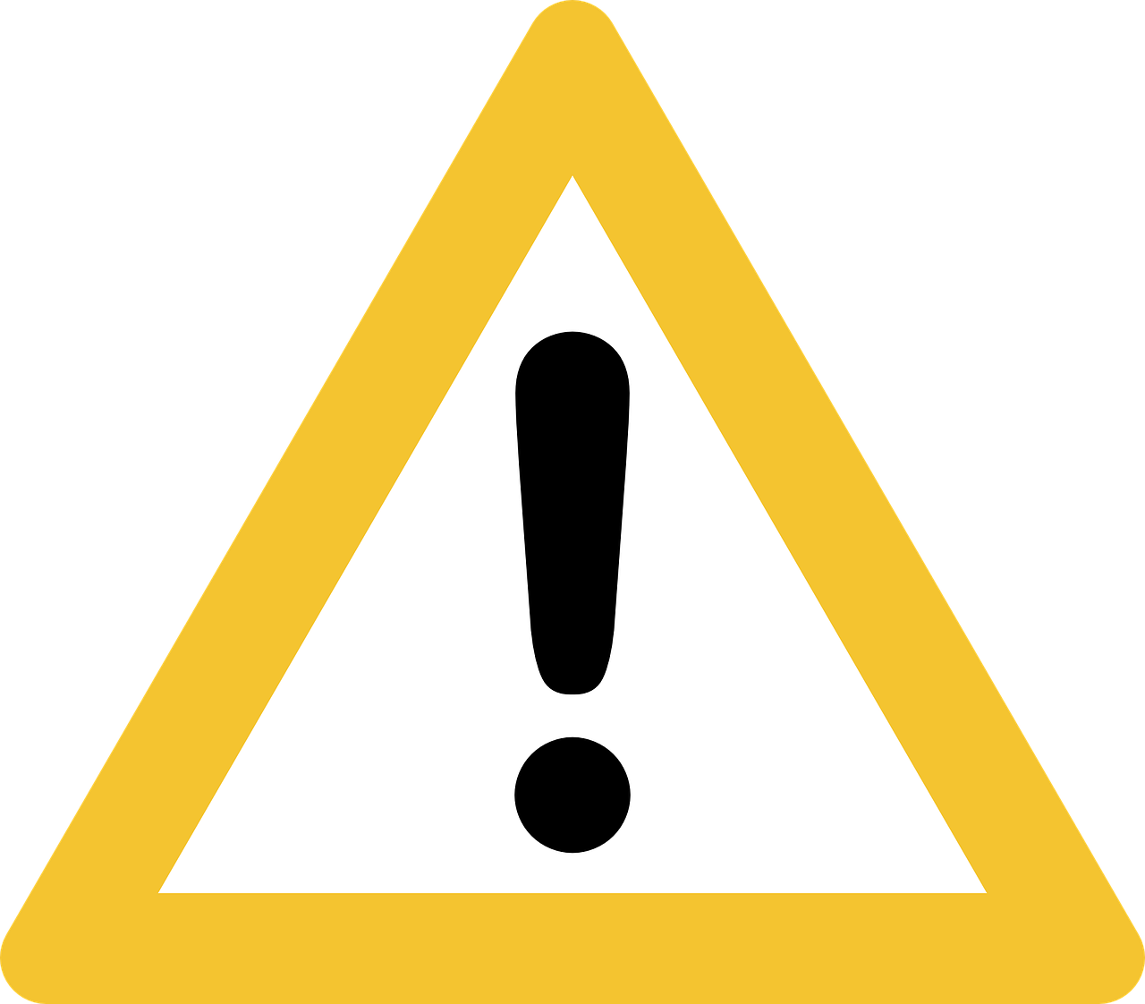 Exclamation Warning Sign