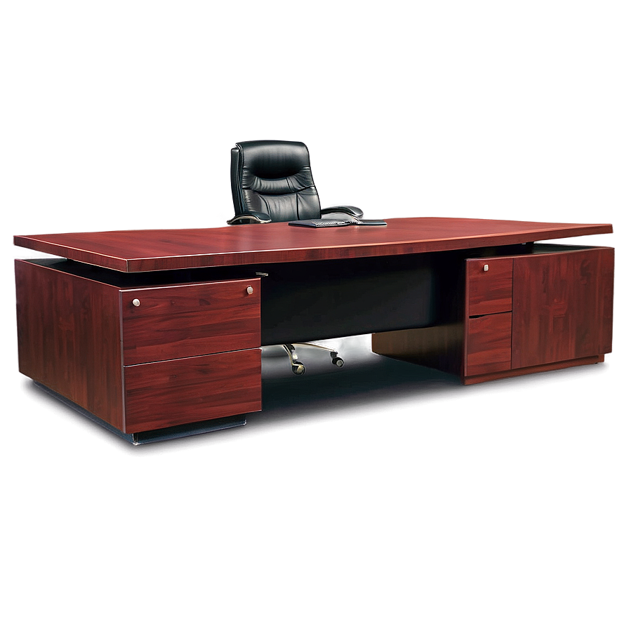 Executive Office Desk PNG kfd69 PNG with transparent background
