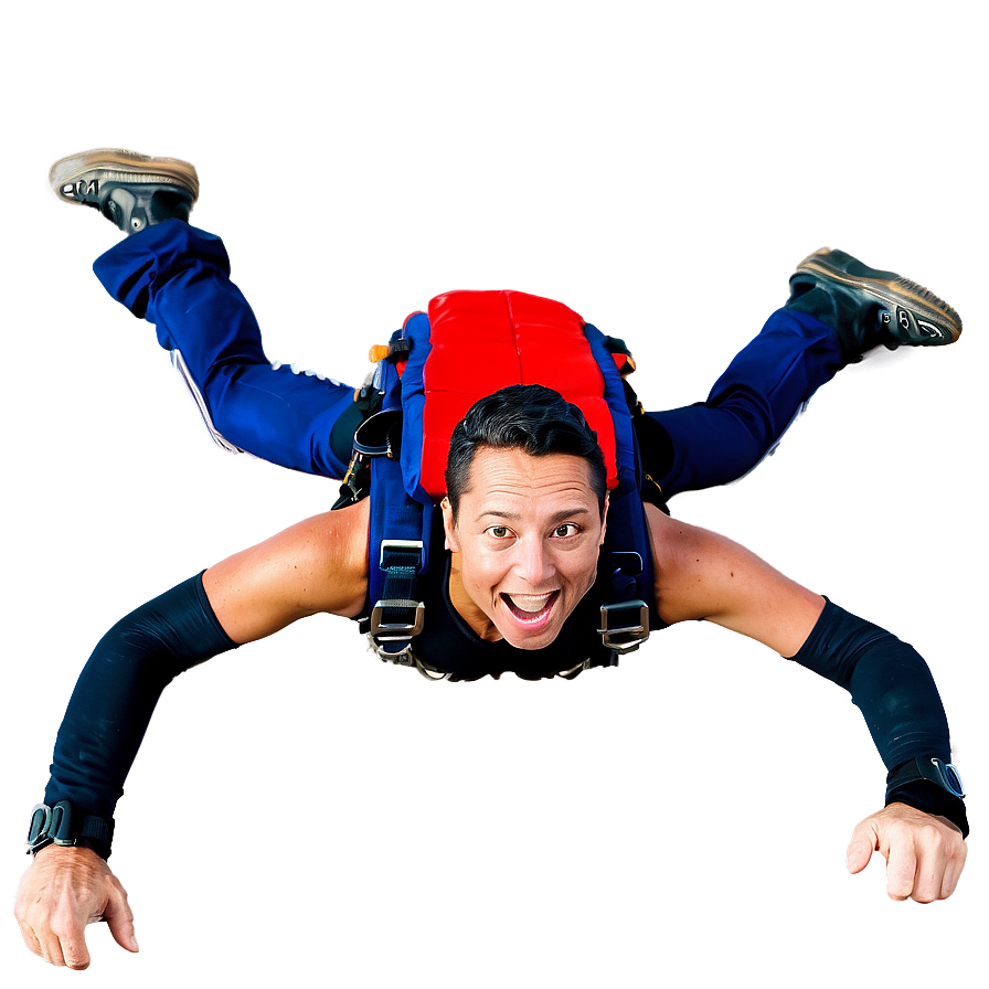 Exhilarating Skydive PNG phn96 PNG with transparent background