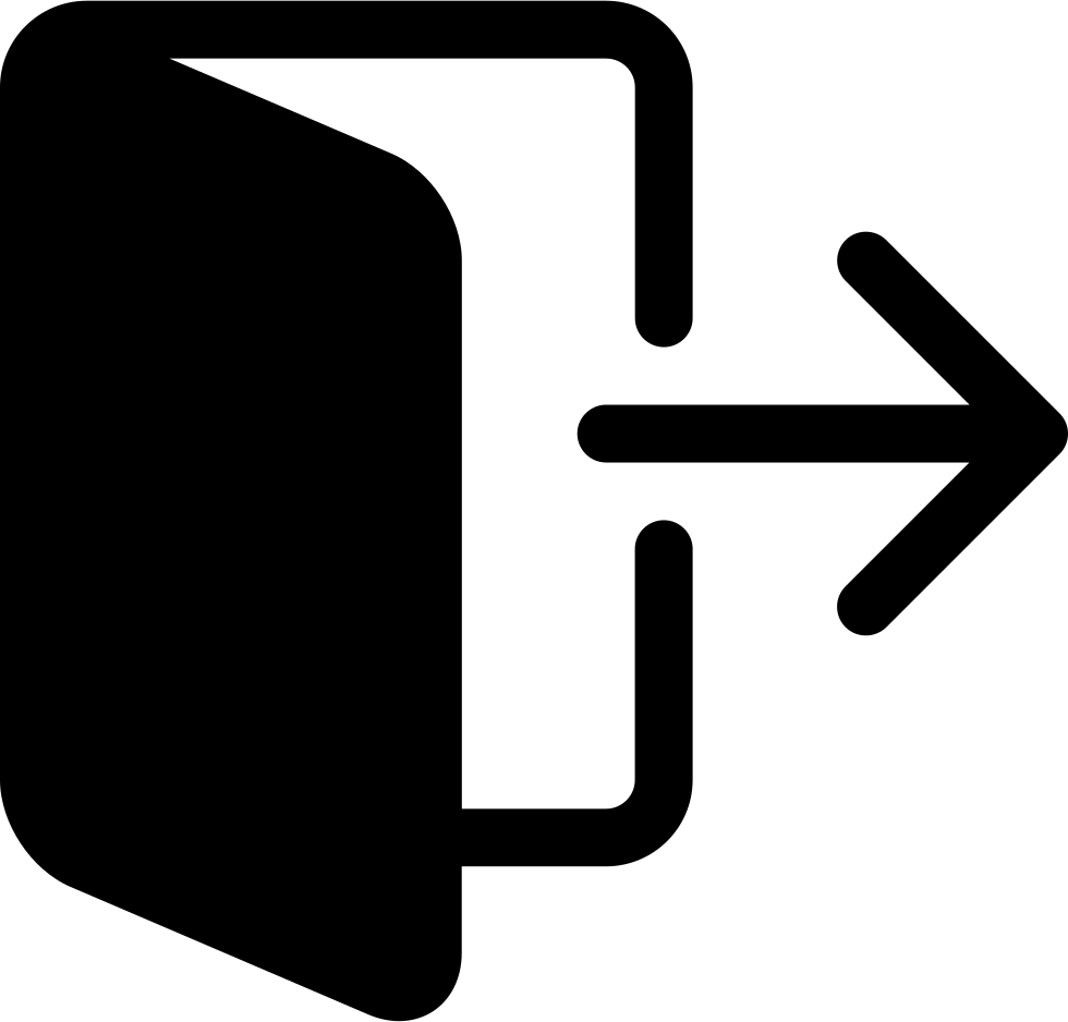 Font Exit - Exit Png Icon, Transparent Png PNG with transparent background