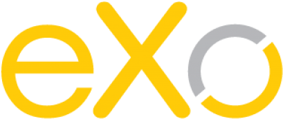 Exo Brand Logo Yellow Grey