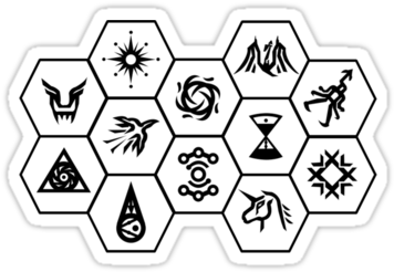 Exo Kpop Hexagonal Symbols