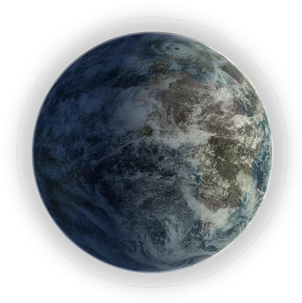 Exoplanet_ Artistic_ Rendering PNG image with a transparent background, free high-resolution download