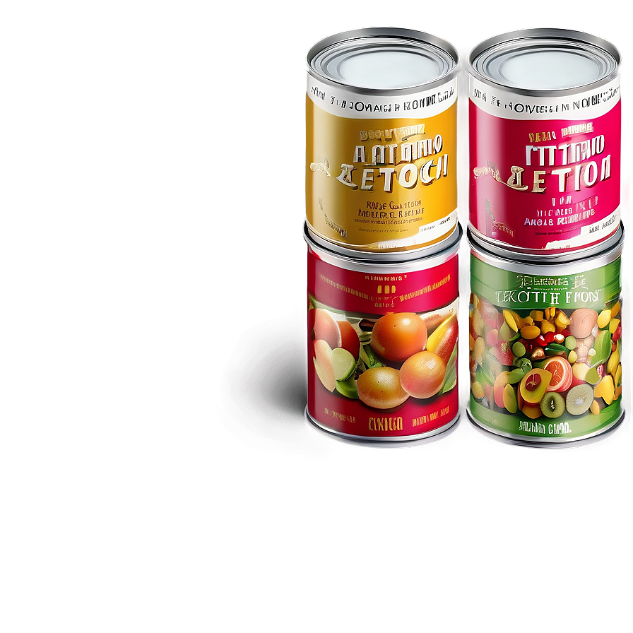 Exotic Canned Foods Png Rdo14