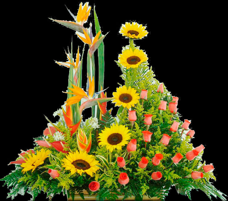 Exotic Floral Arrangement