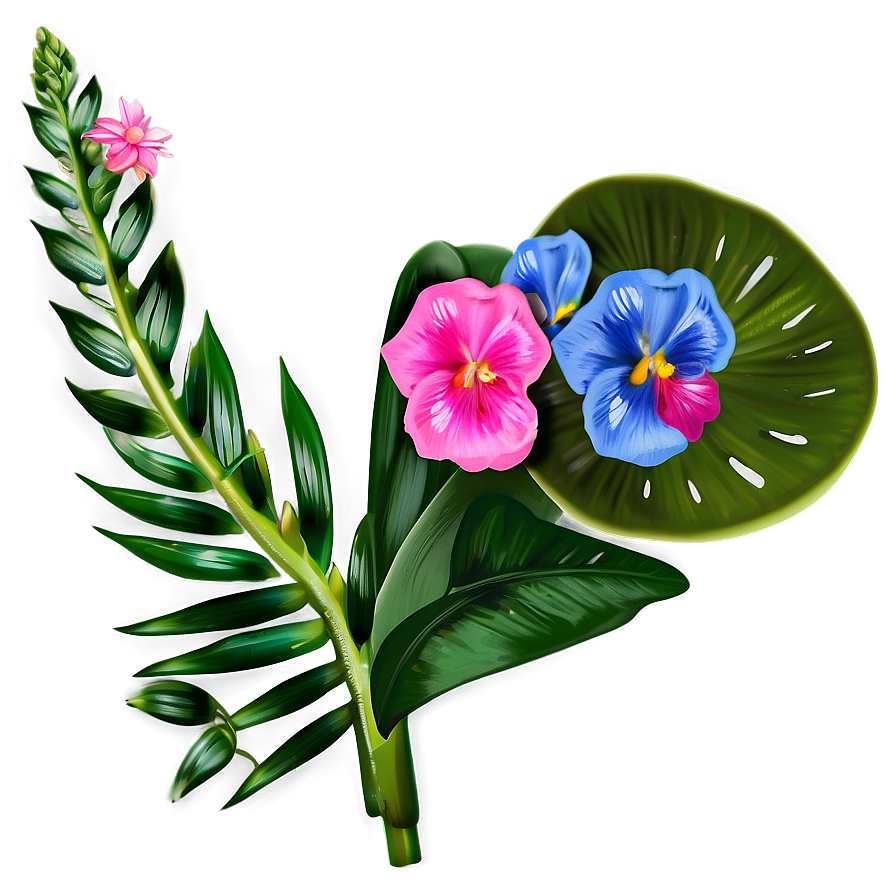 Exotic Flores Collection Png 80