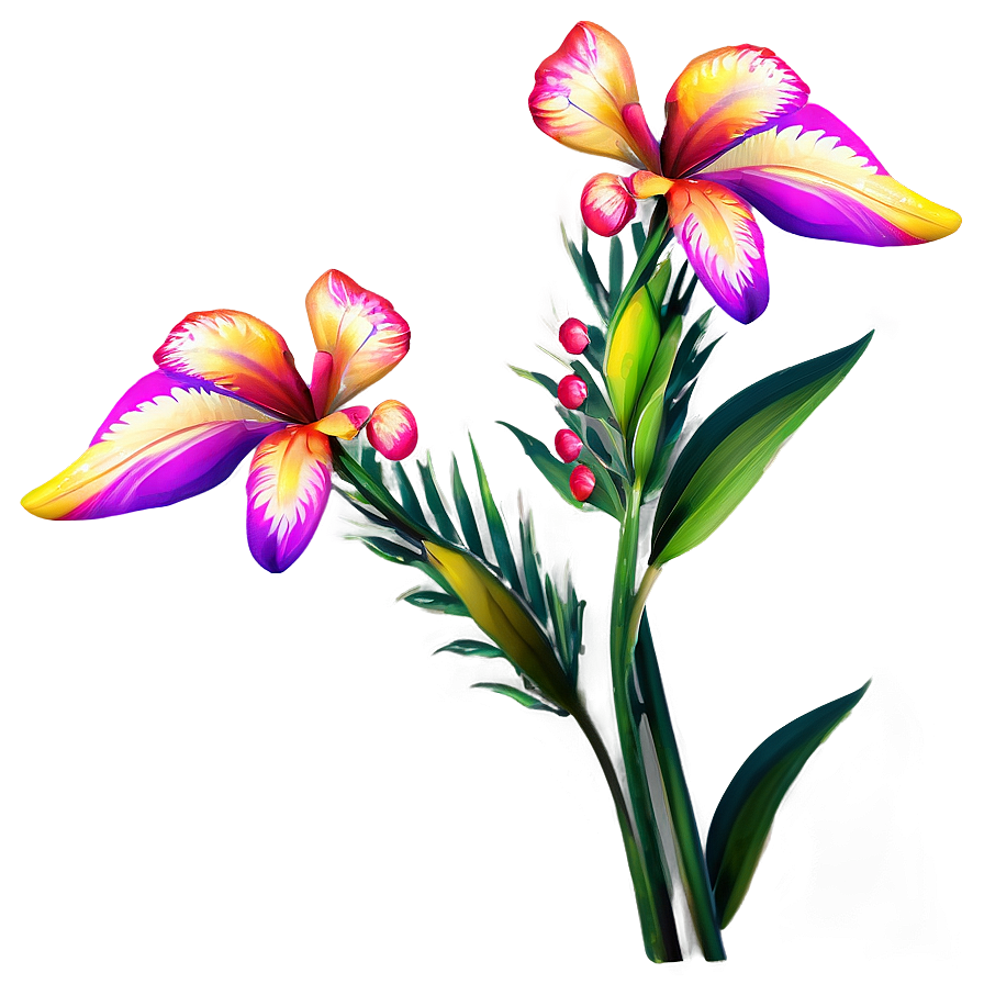 Exotic Flower Stem Png Tcg91