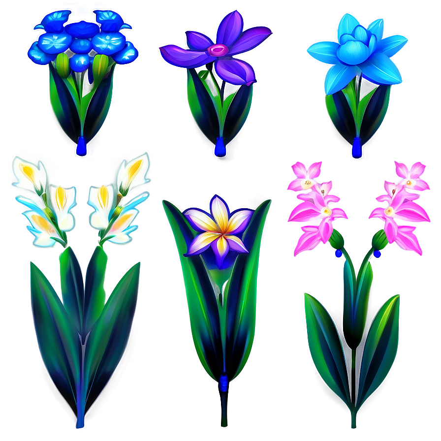 Exotic Flowers Collection Png 04292024