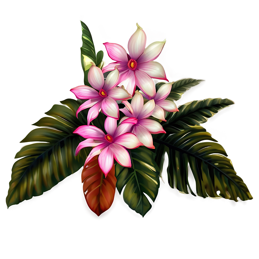 Exotic Flowers Png 06252024