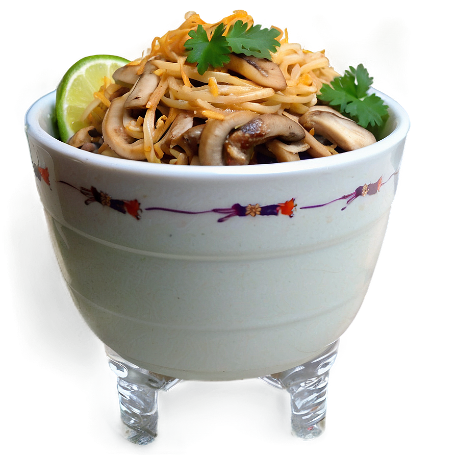 Exotic Mushroom Pad Thai Png 11