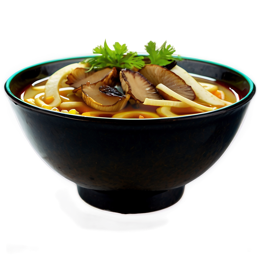 Exotic Mushroom Ramen Png Bbo