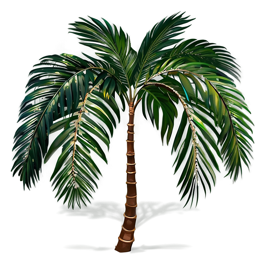 Exotic Palm Leaves Png Huo