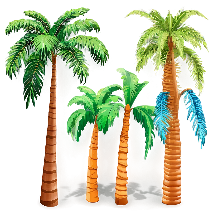 Exotic Palm Trees Png Ndx74