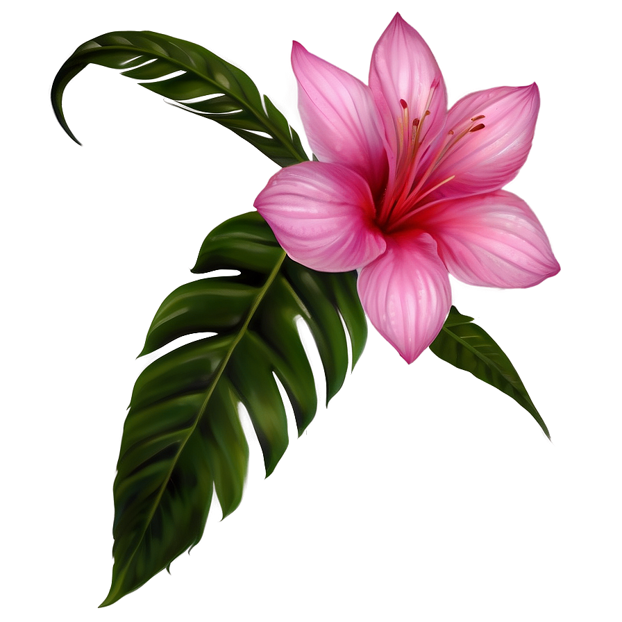 Exotic Pink Flowers Png 05242024