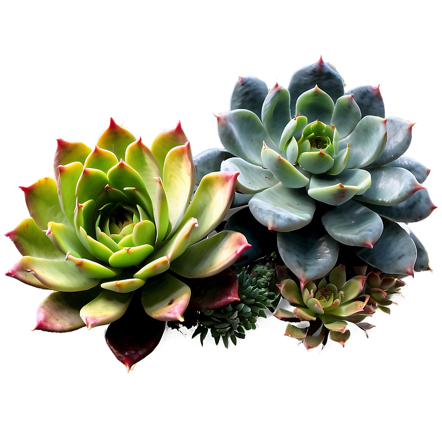 Exotic Succulents Assortment Png 33