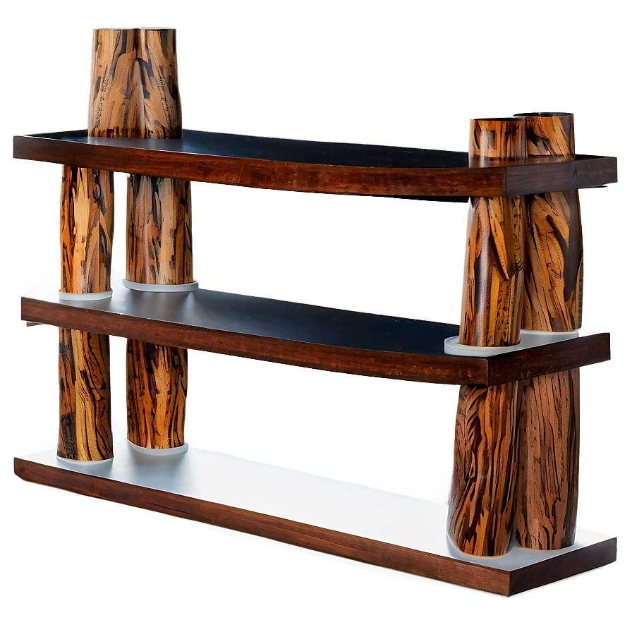 Exotic Wood Shelf Collections Png 51