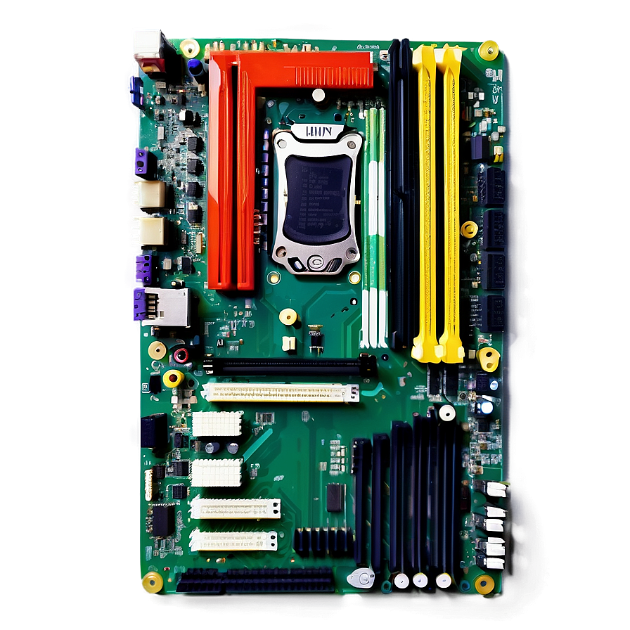 Exploded View Motherboard Png Aka65