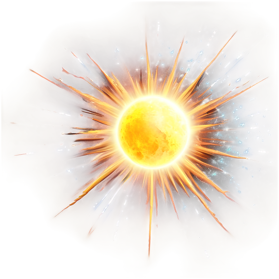 Exploding Sun Png Etn