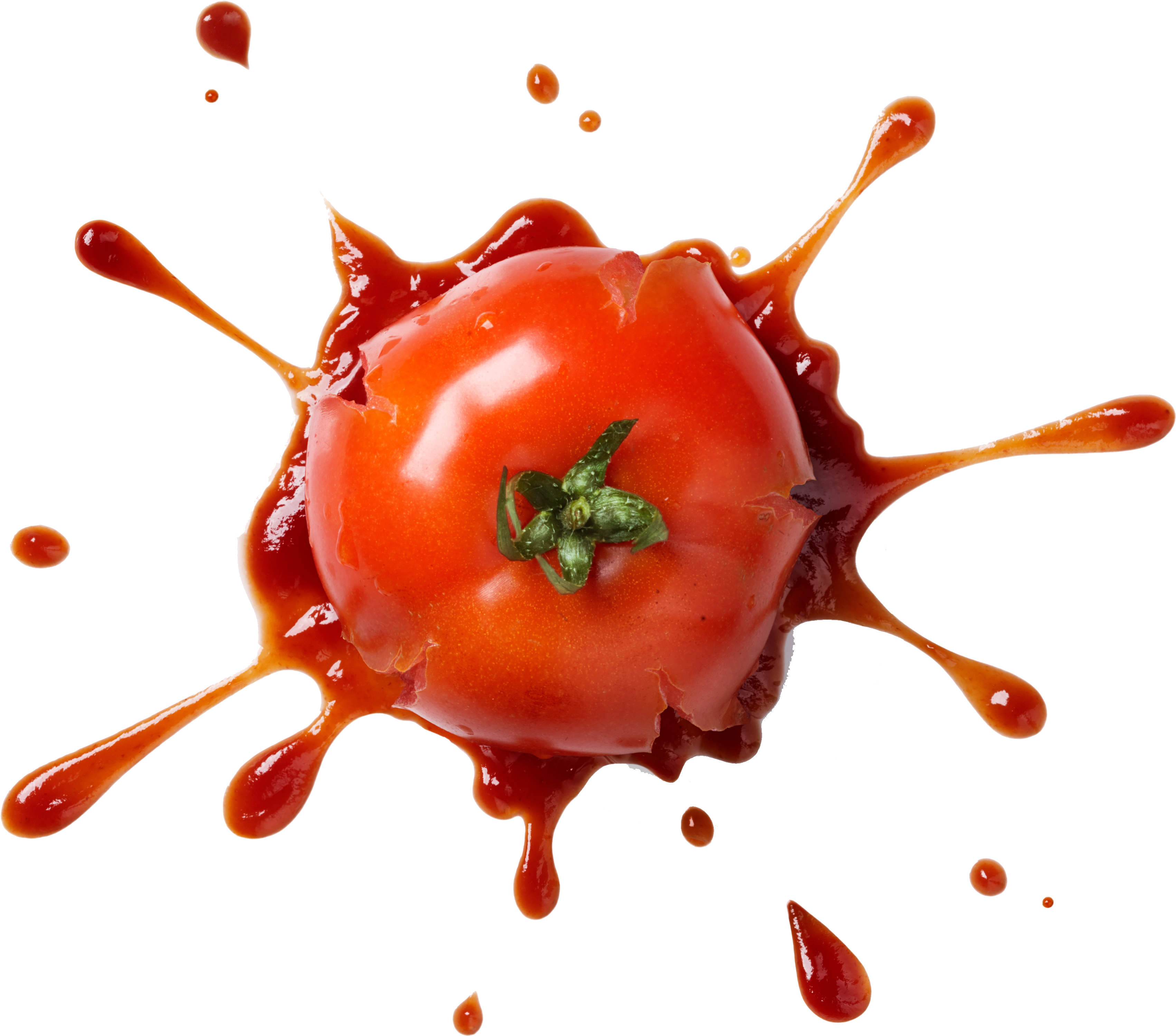 Exploding Tomato Ketchup Splash