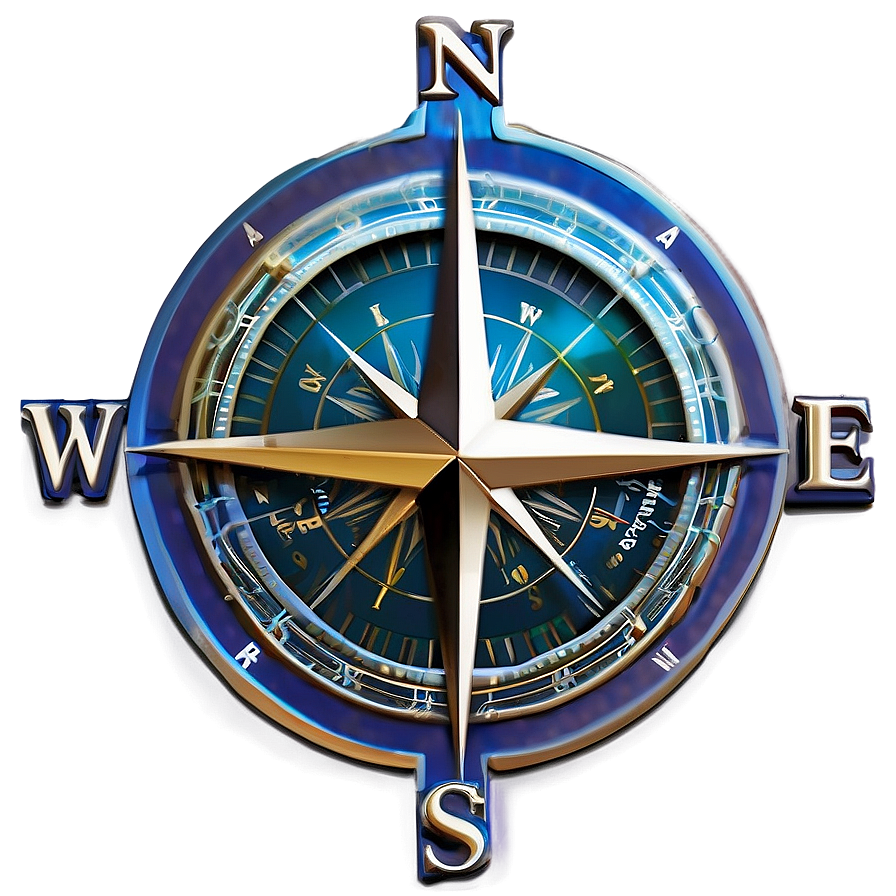 Explorer's Compass Rose Png 84