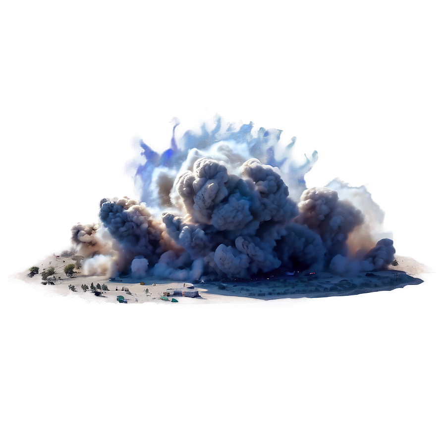 explosion c PNG with transparent background