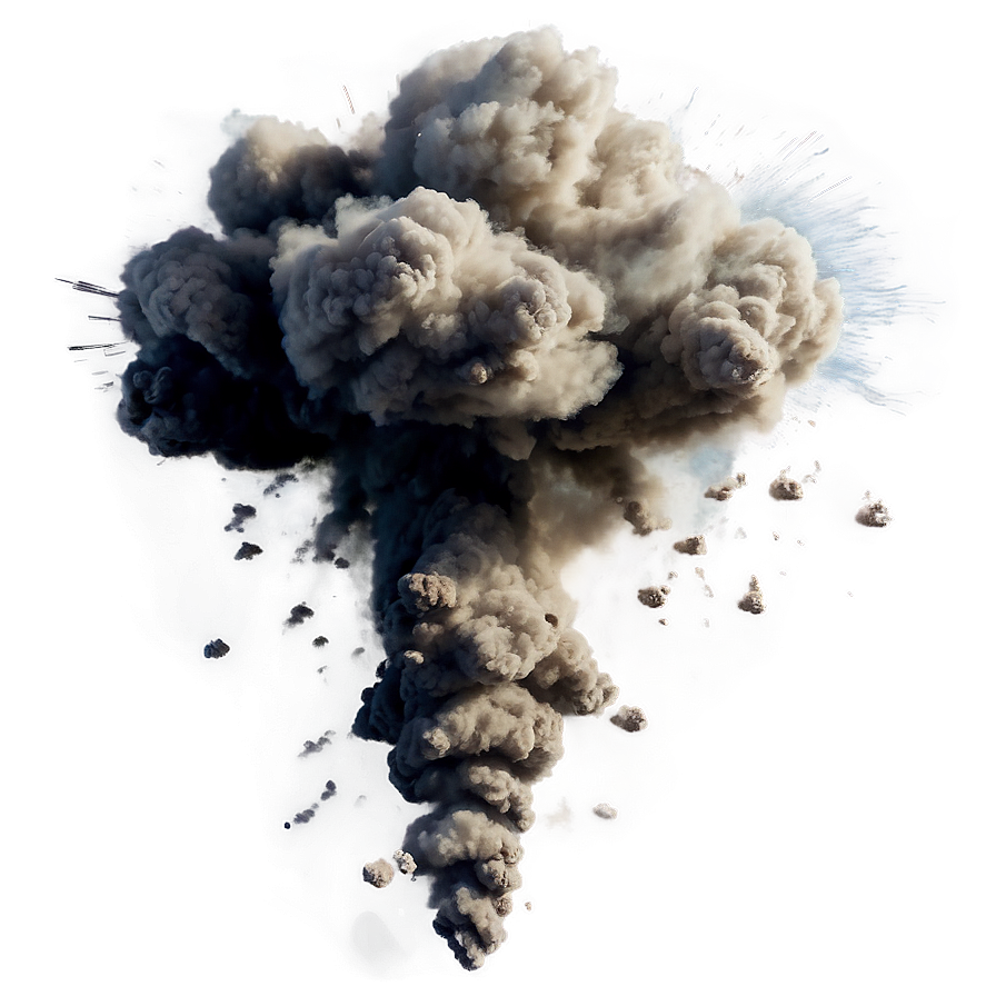 Explosion Dust Transparent Png 05262024