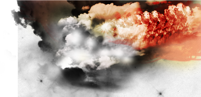 Calle Con Efectos Efecto Fuego Y Humo - Humo Efectos Png Para Photoshop, Transparent Png PNG with transparent background