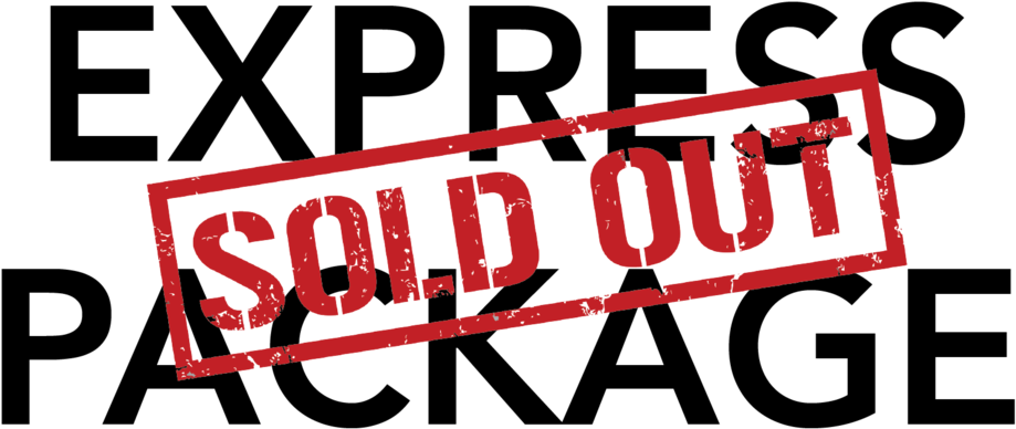 Express Package Sold Out Stamp PNG image with a transparent background, free high-resolution download
