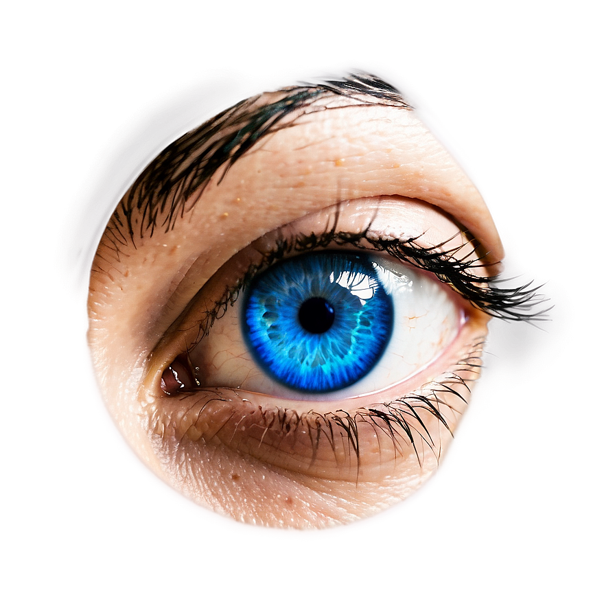 Expressive Blue Eyes Png 89