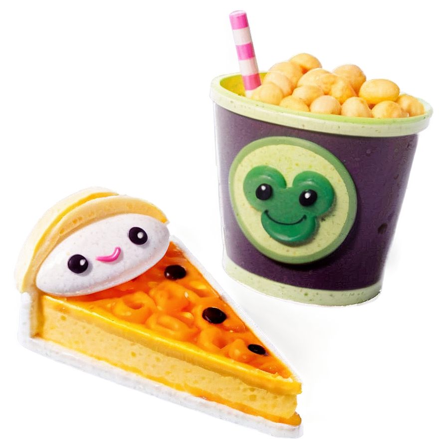 Expressive Cute Food Png 76