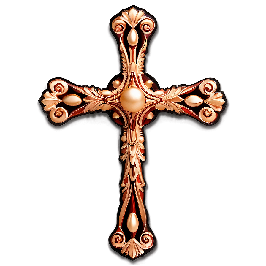 Exquisite Cross Decoration Png Kkk28