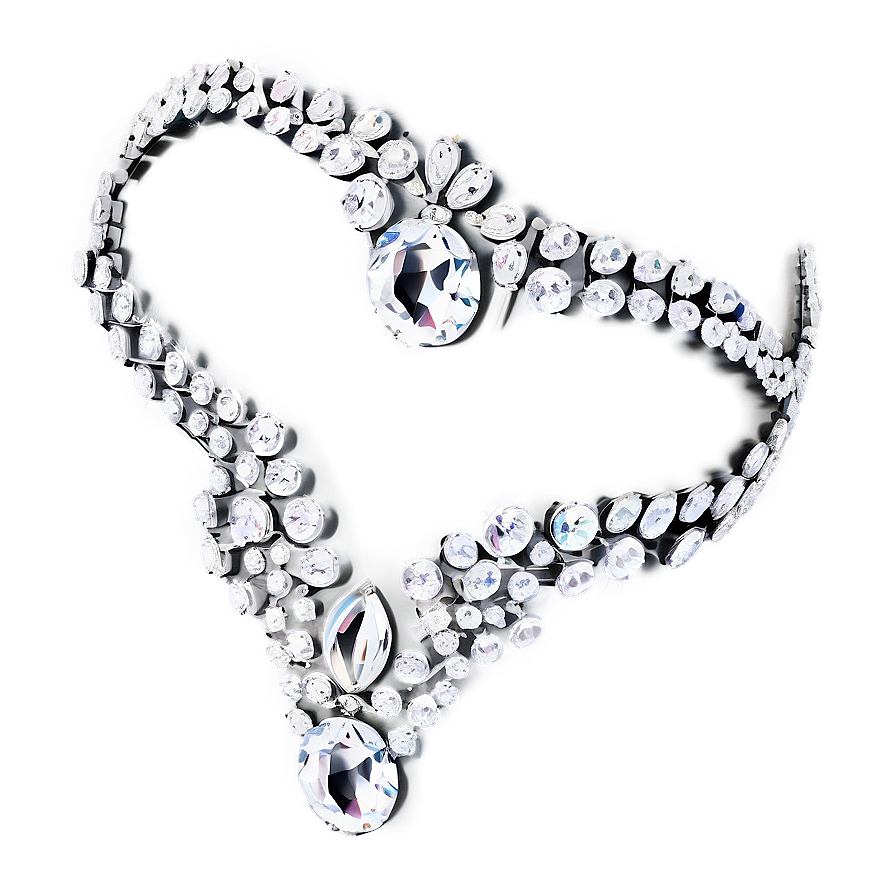 Exquisite Diamante Detail Png Fmj81