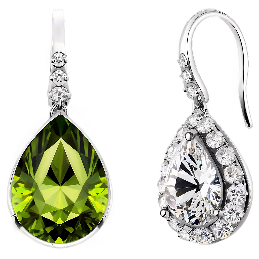 Exquisite Diamond Earrings Png 79