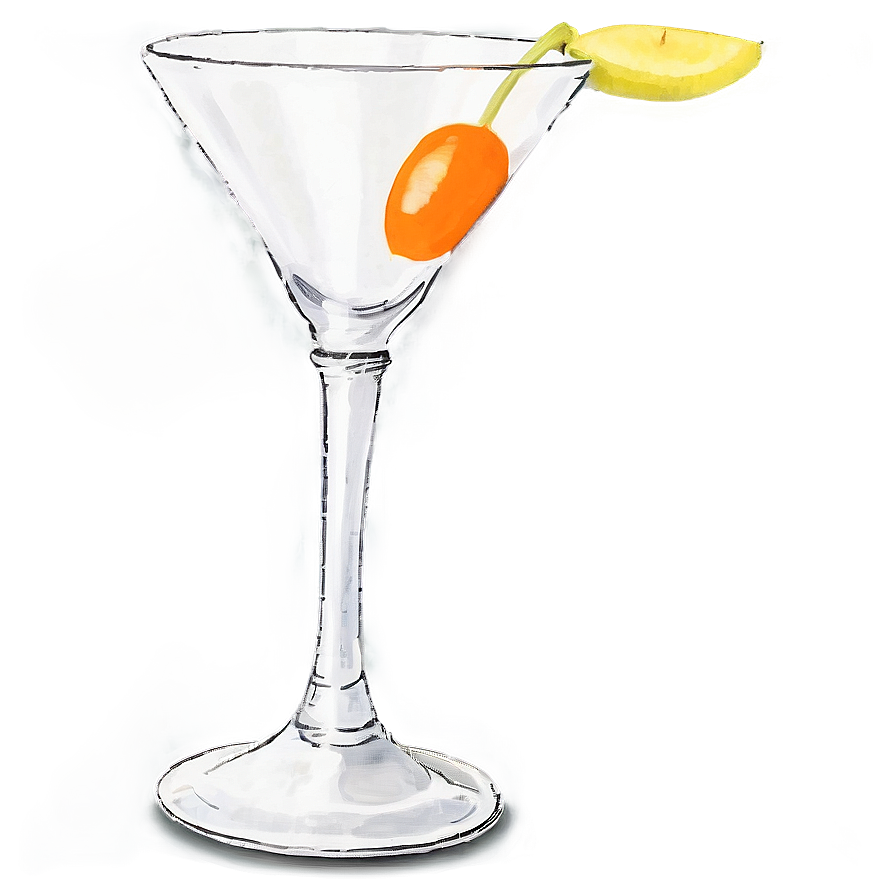 Exquisite Martini Glass Png Pbo