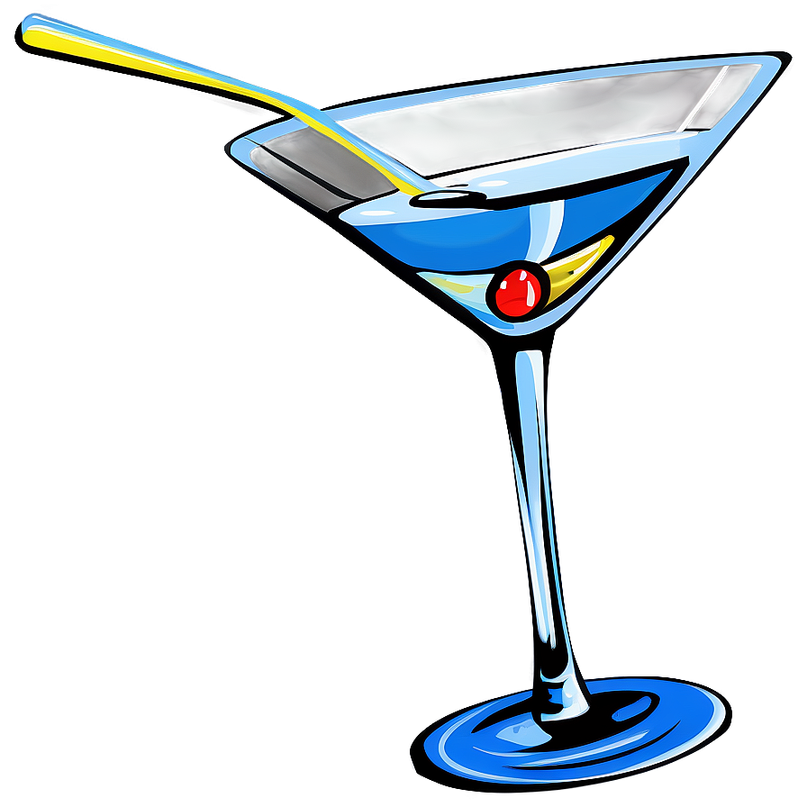 Exquisite Martini Glass PNG qbx95 PNG with transparent background