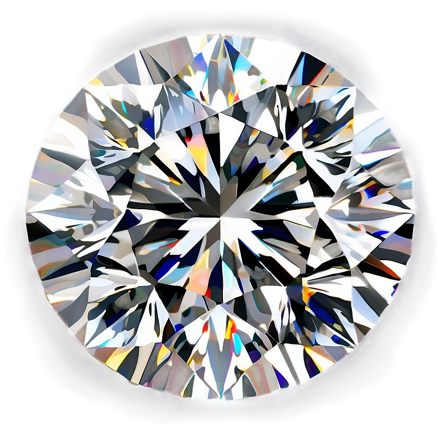 Exquisite Round Diamond Png Sna21