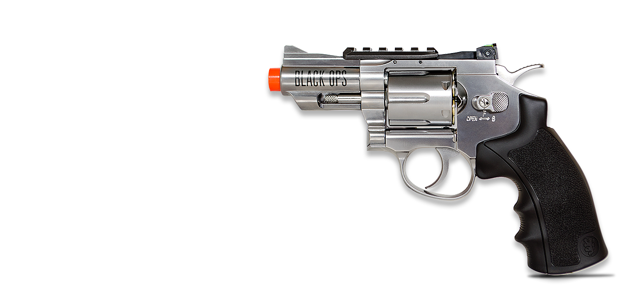 Exterminator Full Metal Revolver - Revolver Pellet Gun, HD Png Download PNG with transparent background