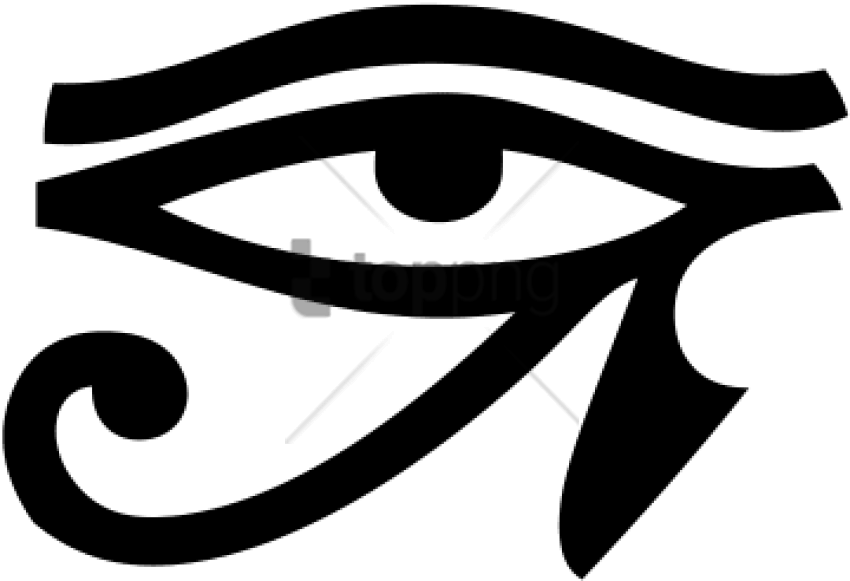 Transparent Eye Black Png - Eye Of Rah Tattoo Design, Png Download PNG with transparent background