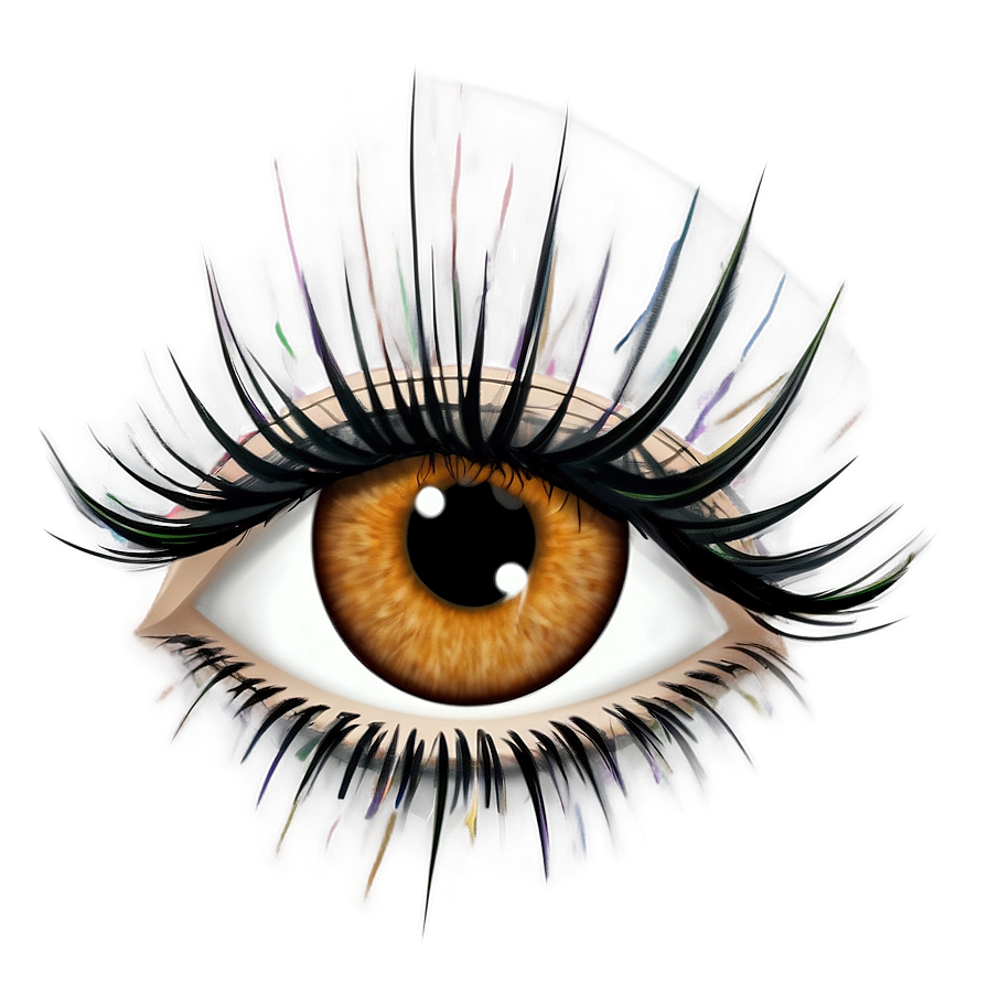 Eyelash Makeup Png 05252024