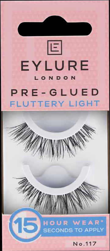 Eylure Pre Glued Fluttery Light Lashes