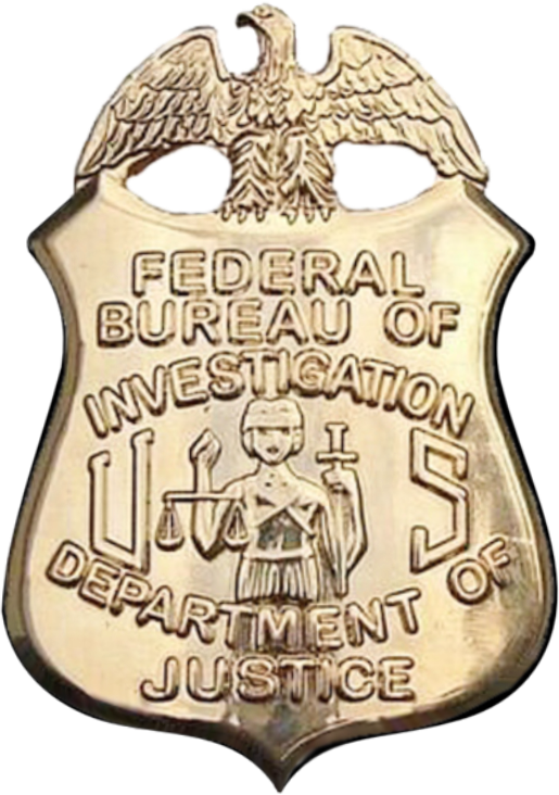 F B I Badge Emblem